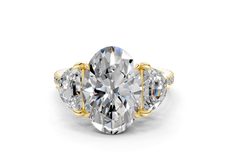 The Broome Pavé Engagement Ring