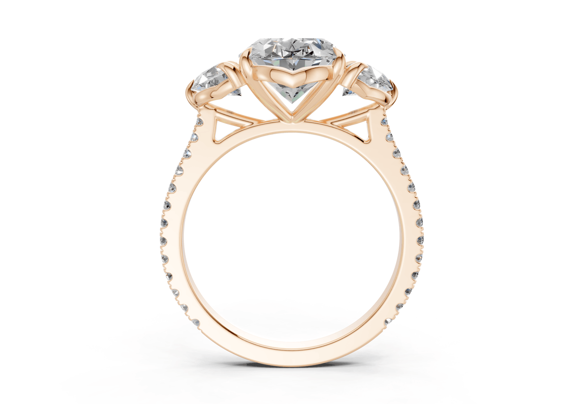 The Broome Pavé Engagement Ring