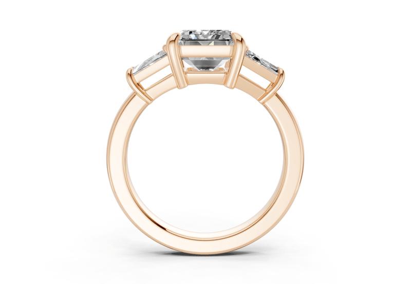 The Broome Three Stone Engagement Ring - Ring Premier