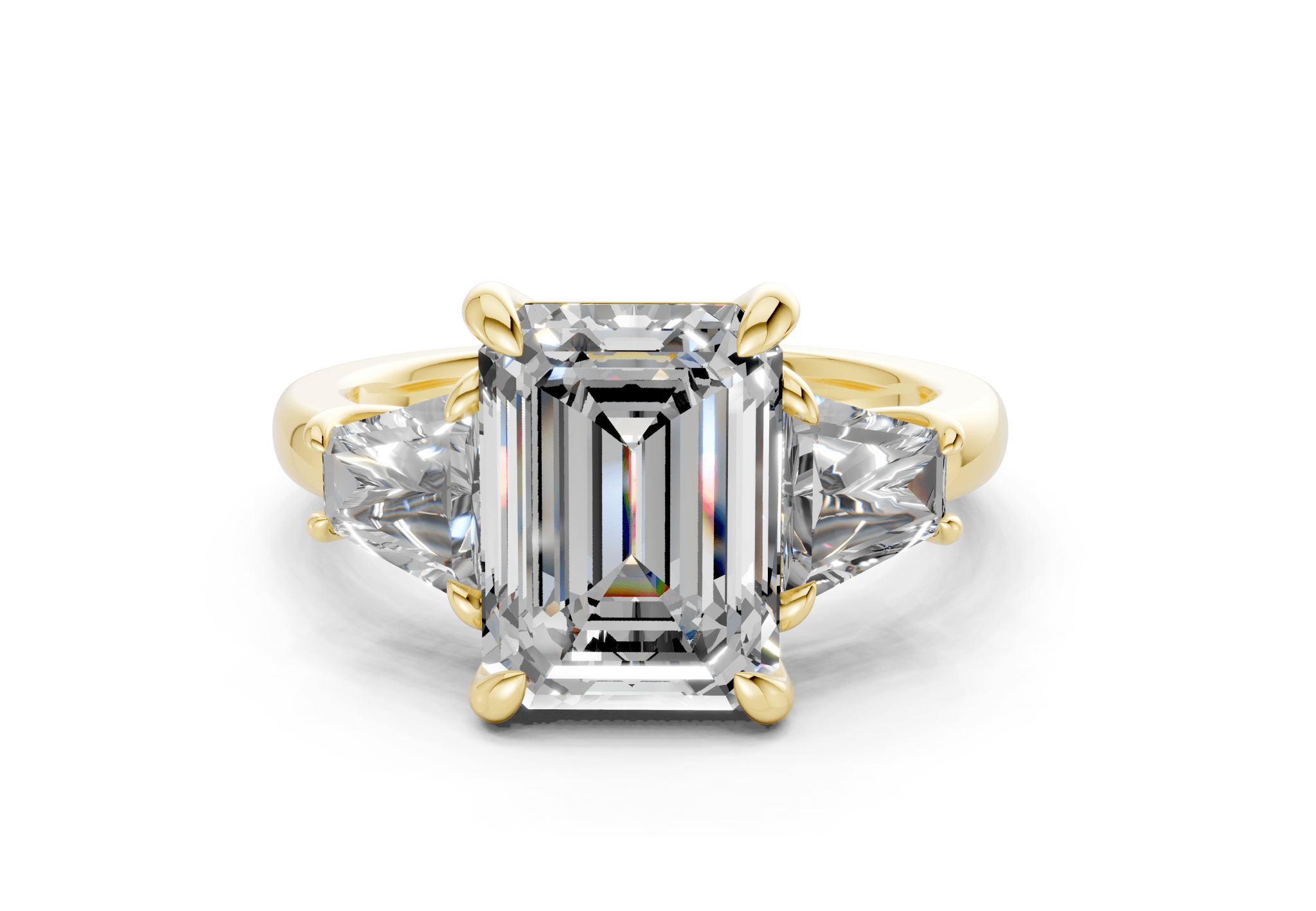 The Broome Three Stone Engagement Ring – Ring Premier
