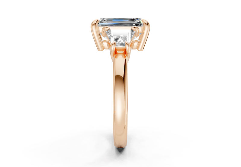 The Broome Three Stone Engagement Ring - Ring Premier