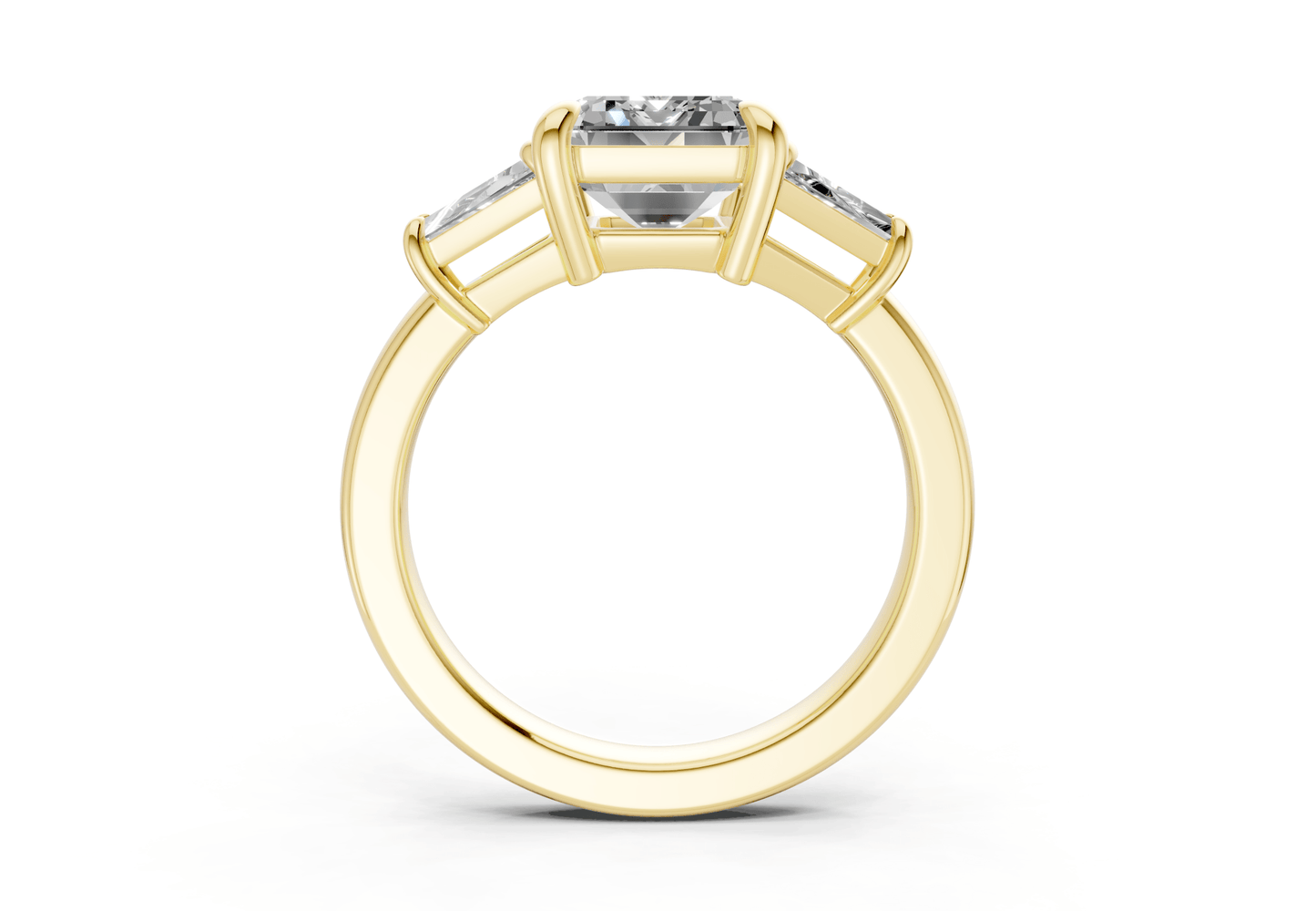 The Broome Three Stone Engagement Ring - Ring Premier