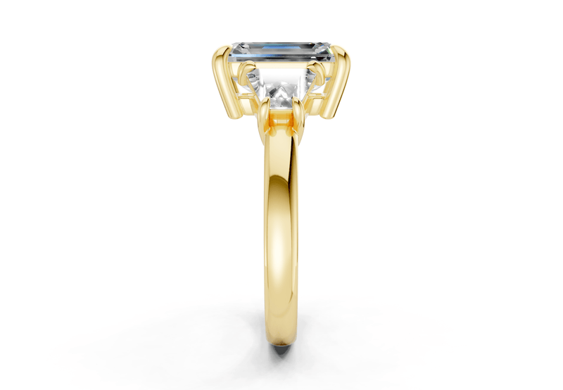 The Broome Three Stone Engagement Ring - Ring Premier