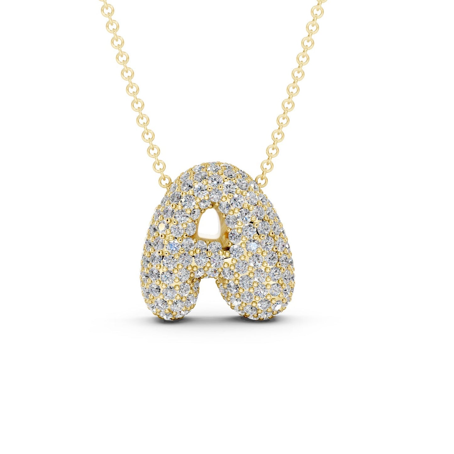 The Bubbletini Pavé Necklace - Ring Premier