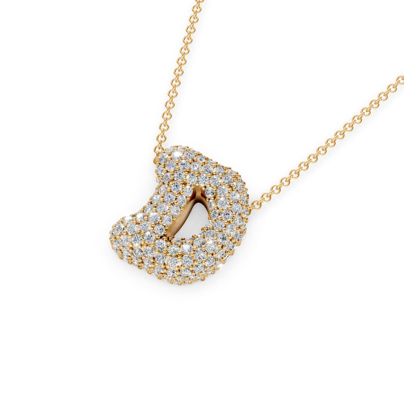 The Bubbletini Pavé Necklace - Ring Premier