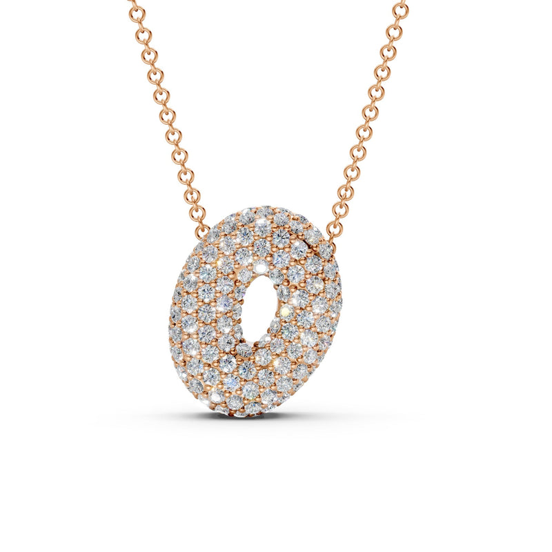 The Bubbletini Pavé Necklace - Ring Premier