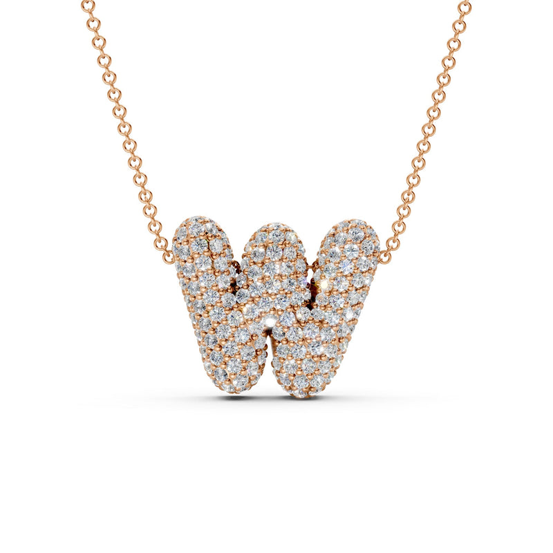The Bubbletini Pavé Necklace - Ring Premier