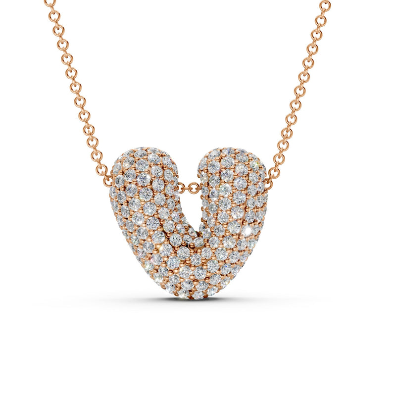 The Bubbletini Pavé Necklace - Ring Premier