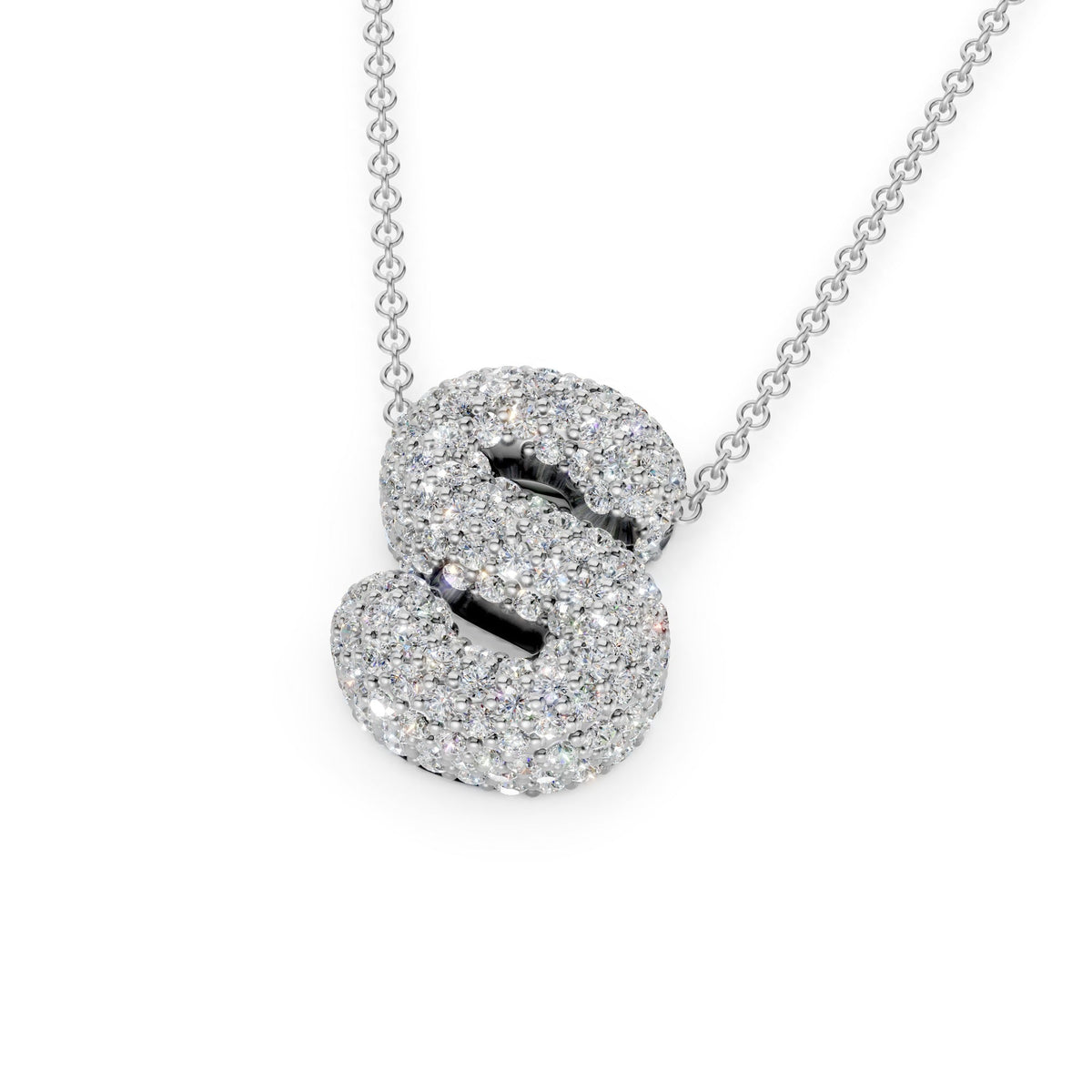 The Bubbletini Pavé Necklace