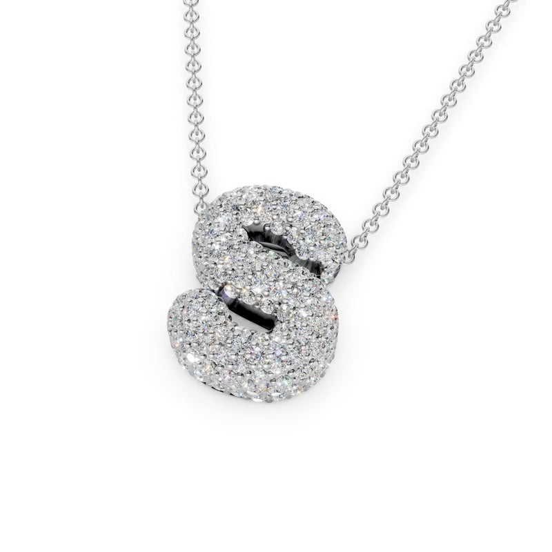 The Bubbletini Pavé Necklace - Ring Premier