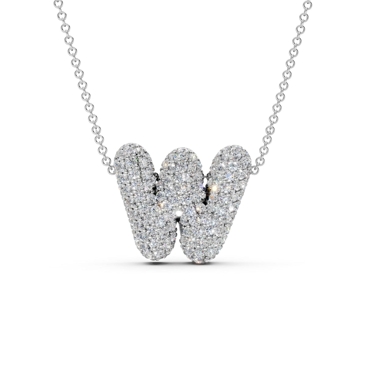 The Bubbletini Pavé Necklace