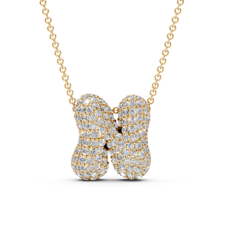 The Bubbletini Pavé Necklace - Ring Premier