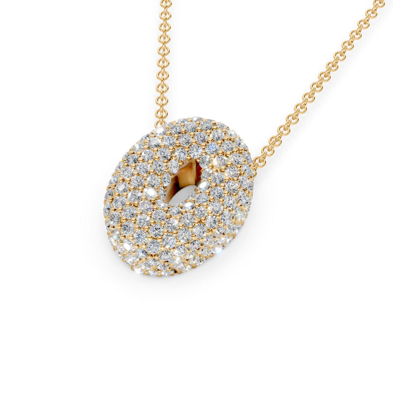 The Bubbletini Pavé Necklace - Ring Premier