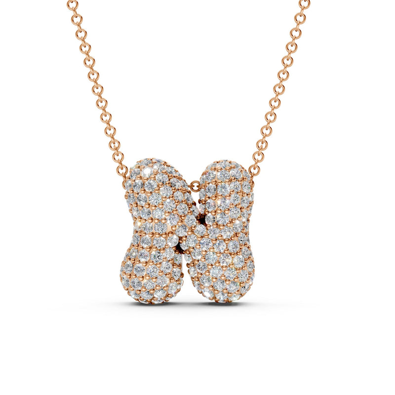 The Bubbletini Pavé Necklace - Ring Premier
