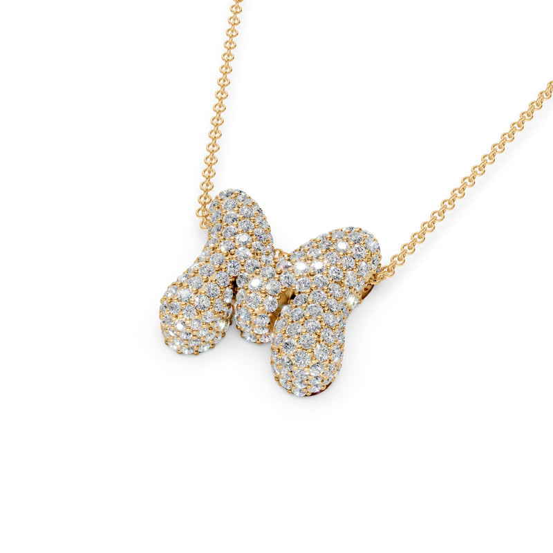 The Bubbletini Pavé Necklace - Ring Premier