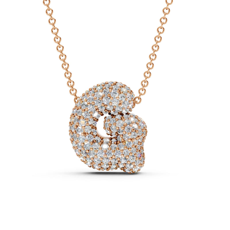 The Bubbletini Pavé Necklace - Ring Premier