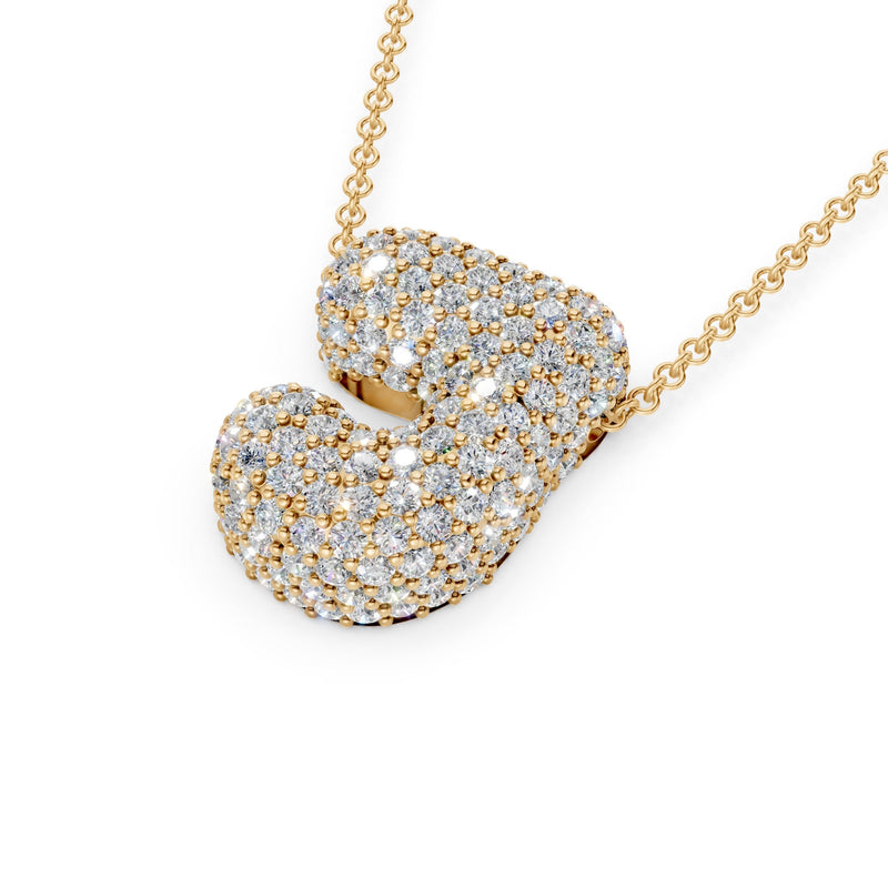 The Bubbletini Pavé Necklace - Ring Premier