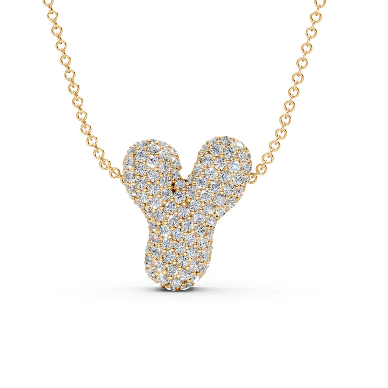 The Bubbletini Pavé Necklace - Ring Premier