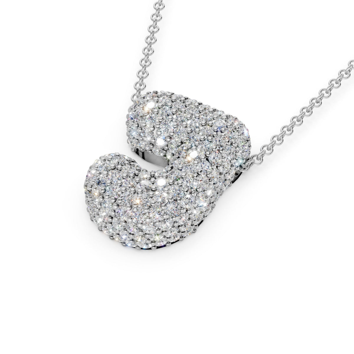 The Bubbletini Pavé Necklace