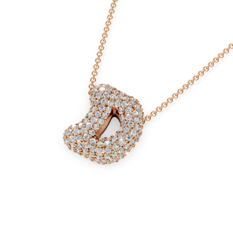 The Bubbletini Pavé Necklace - Ring Premier