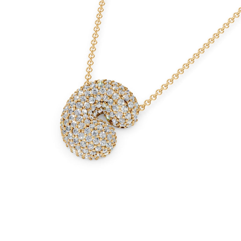 The Bubbletini Pavé Necklace - Ring Premier