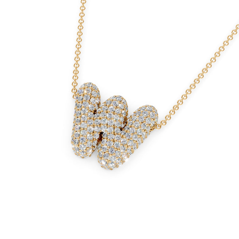 The Bubbletini Pavé Necklace - Ring Premier