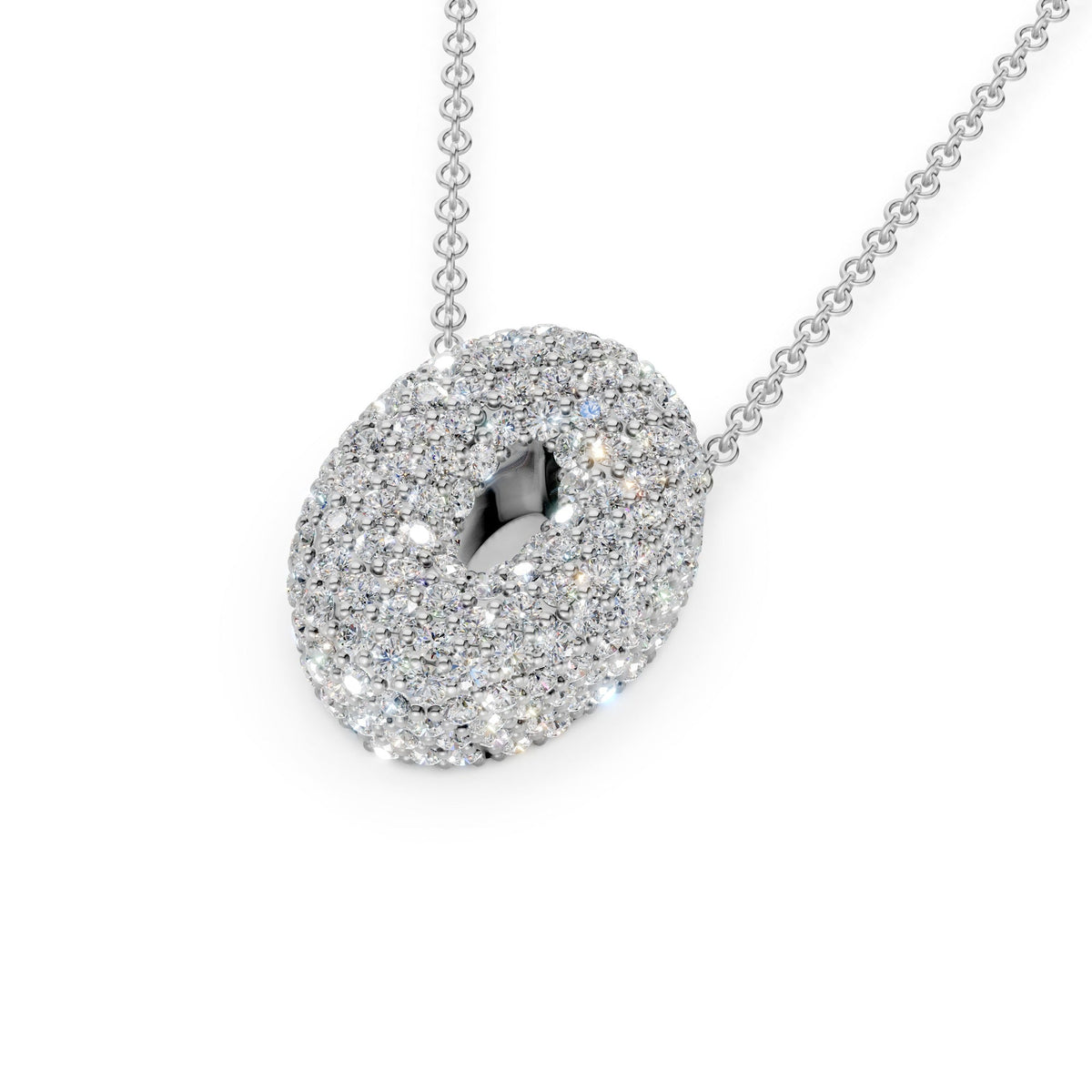The Bubbletini Pavé Necklace