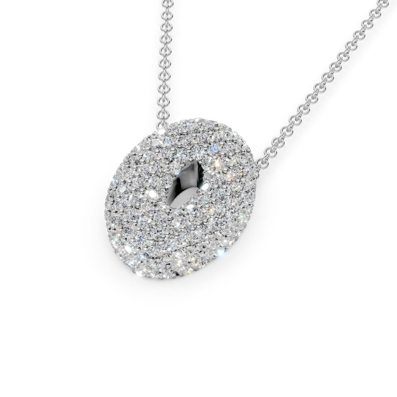 The Bubbletini Pavé Necklace - Ring Premier
