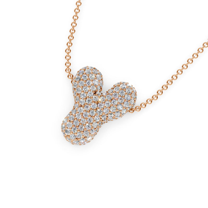 The Bubbletini Pavé Necklace - Ring Premier