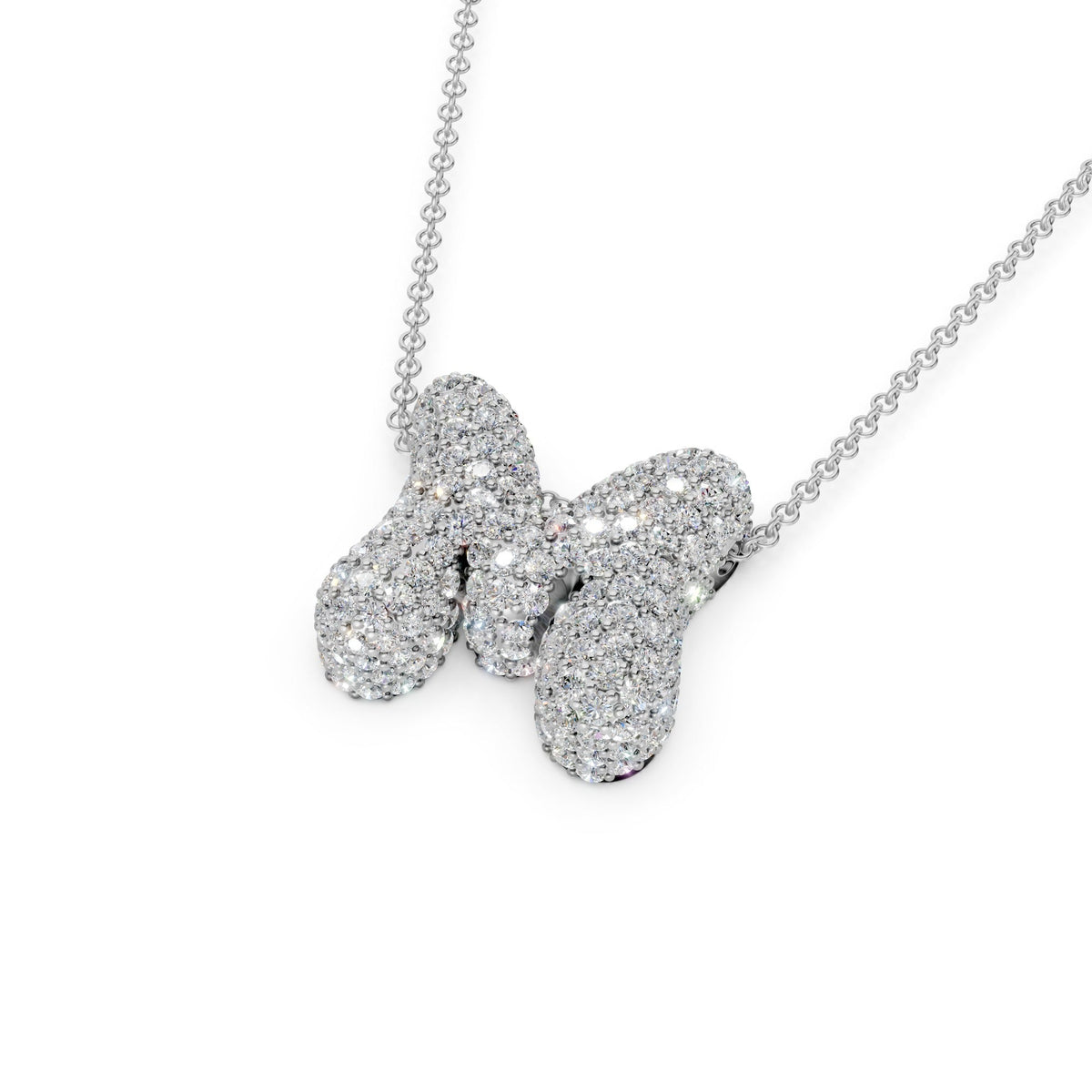 The Bubbletini Pavé Necklace