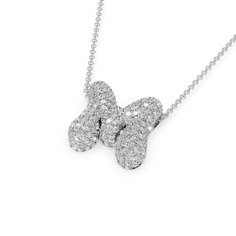 The Bubbletini Pavé Necklace - Ring Premier
