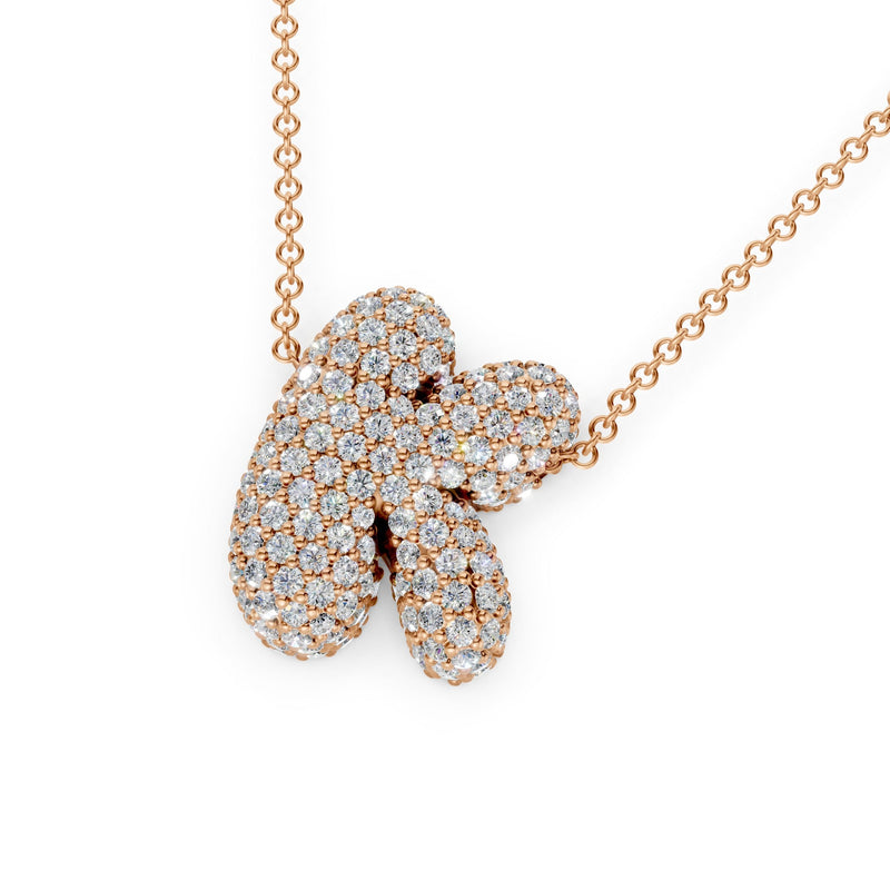 The Bubbletini Pavé Necklace - Ring Premier