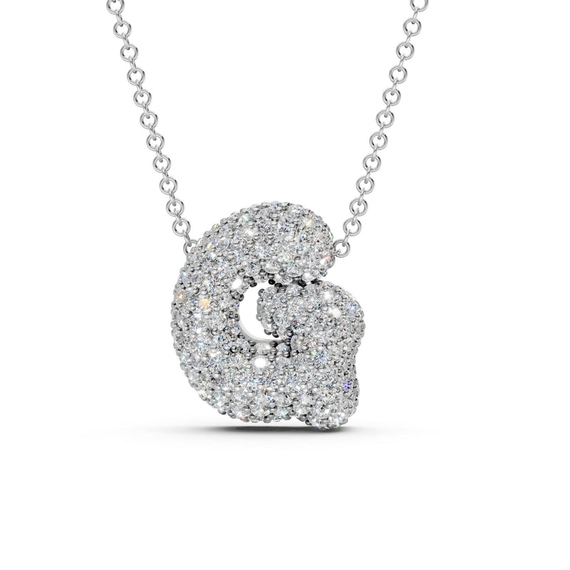 The Bubbletini Pavé Necklace - Ring Premier