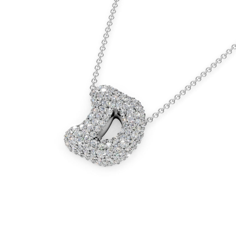 The Bubbletini Pavé Necklace - Ring Premier