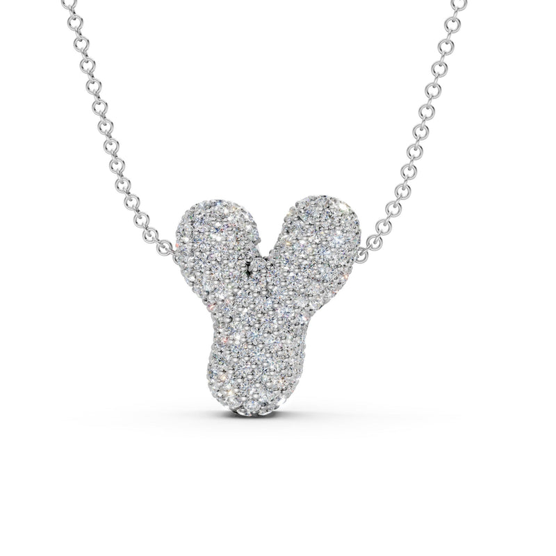 The Bubbletini Pavé Necklace - Ring Premier