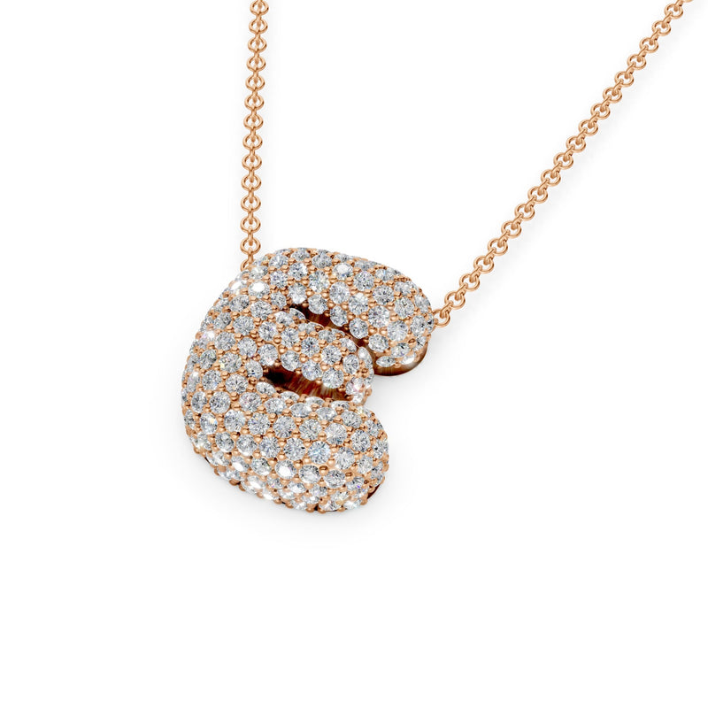 The Bubbletini Pavé Necklace - Ring Premier