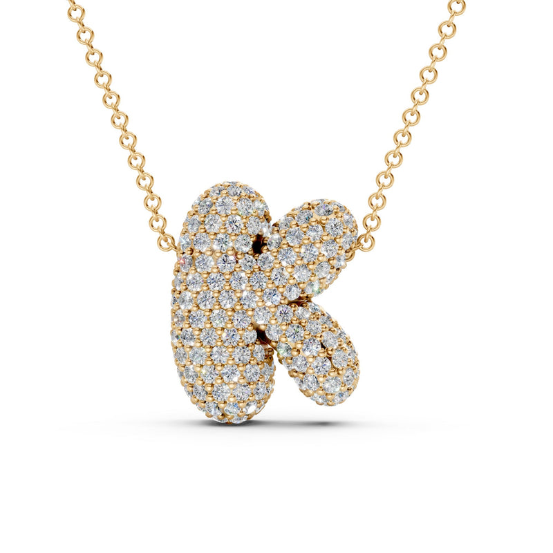 The Bubbletini Pavé Necklace - Ring Premier