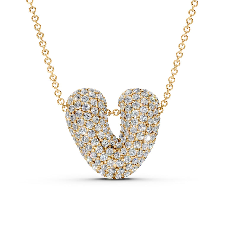 The Bubbletini Pavé Necklace - Ring Premier