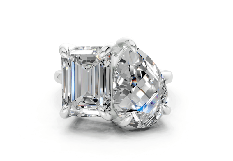 The Duet Signature Engagement Ring - Ring Premier