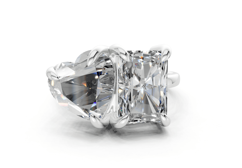 The Duet Signature Engagement Ring - Ring Premier