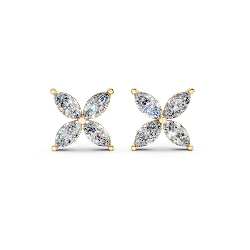 The Fleur Marquise Studs