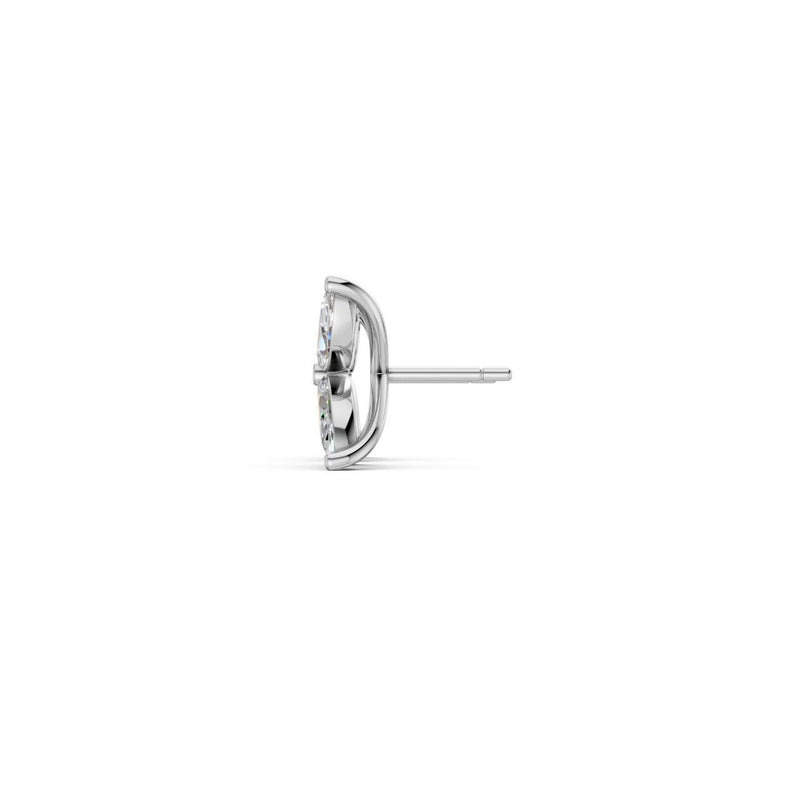 The Fleur Marquise Studs - Ring Premier