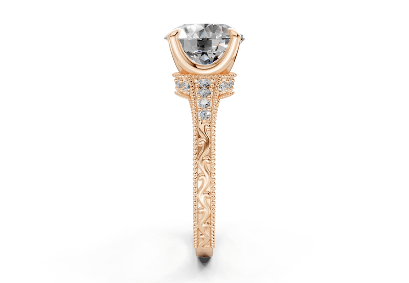 The Rosemont Three Stone Engagement Ring - Ring Premier