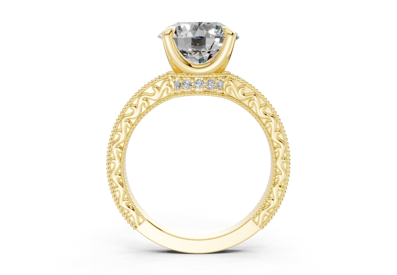 The Rosemont Three Stone Engagement Ring - Ring Premier