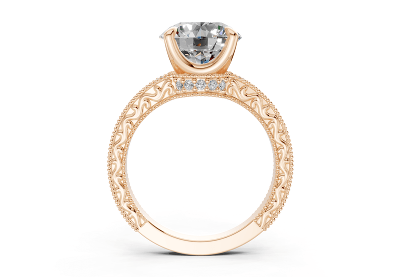 The Rosemont Three Stone Engagement Ring - Ring Premier