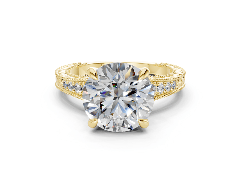 The Rosemont Three Stone Engagement Ring - Ring Premier