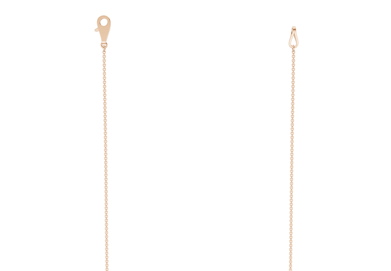 Tranquil Blue Diamond Stationed Necklace ½ Carat Total Wt. - Ring Premier