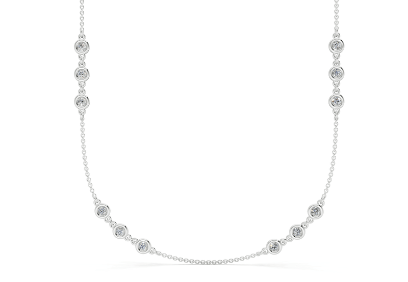 Trio Diamond Necklace 1 Carat Total Wt. - Ring Premier