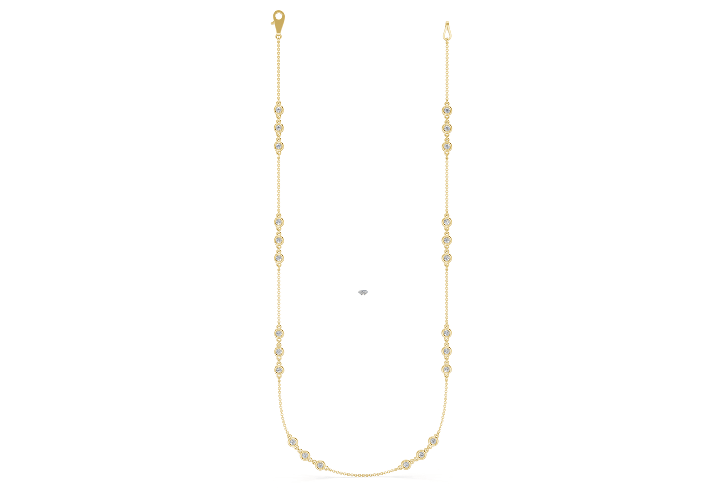 Trio Diamond Necklace 1 Carat Total Wt. - Ring Premier